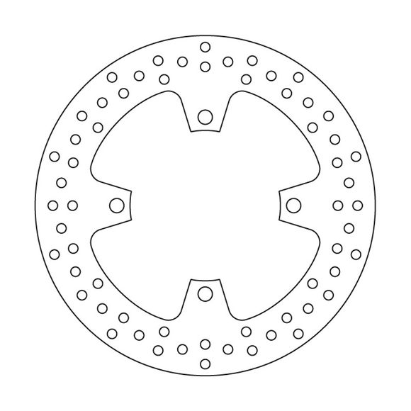 Disque de frein Rond Brembo fixeRef : 68B407A3