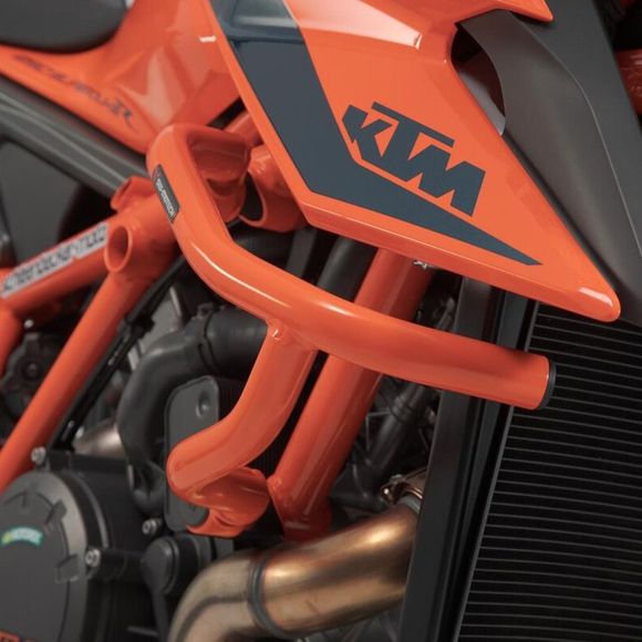 SW-MOTECH Crankcase Protector Black - OrangeRef: SBL.04.915.10000