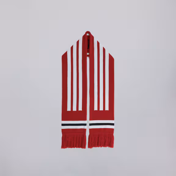 Manchester United x adidas Home Scarf Red