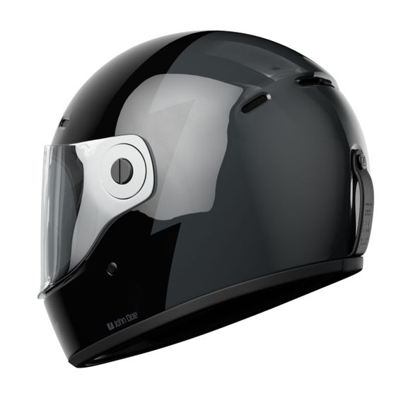 John Doe JD/ONE SIGNATURE Full-Face Helmet - Black / GreyRef: JDE0204