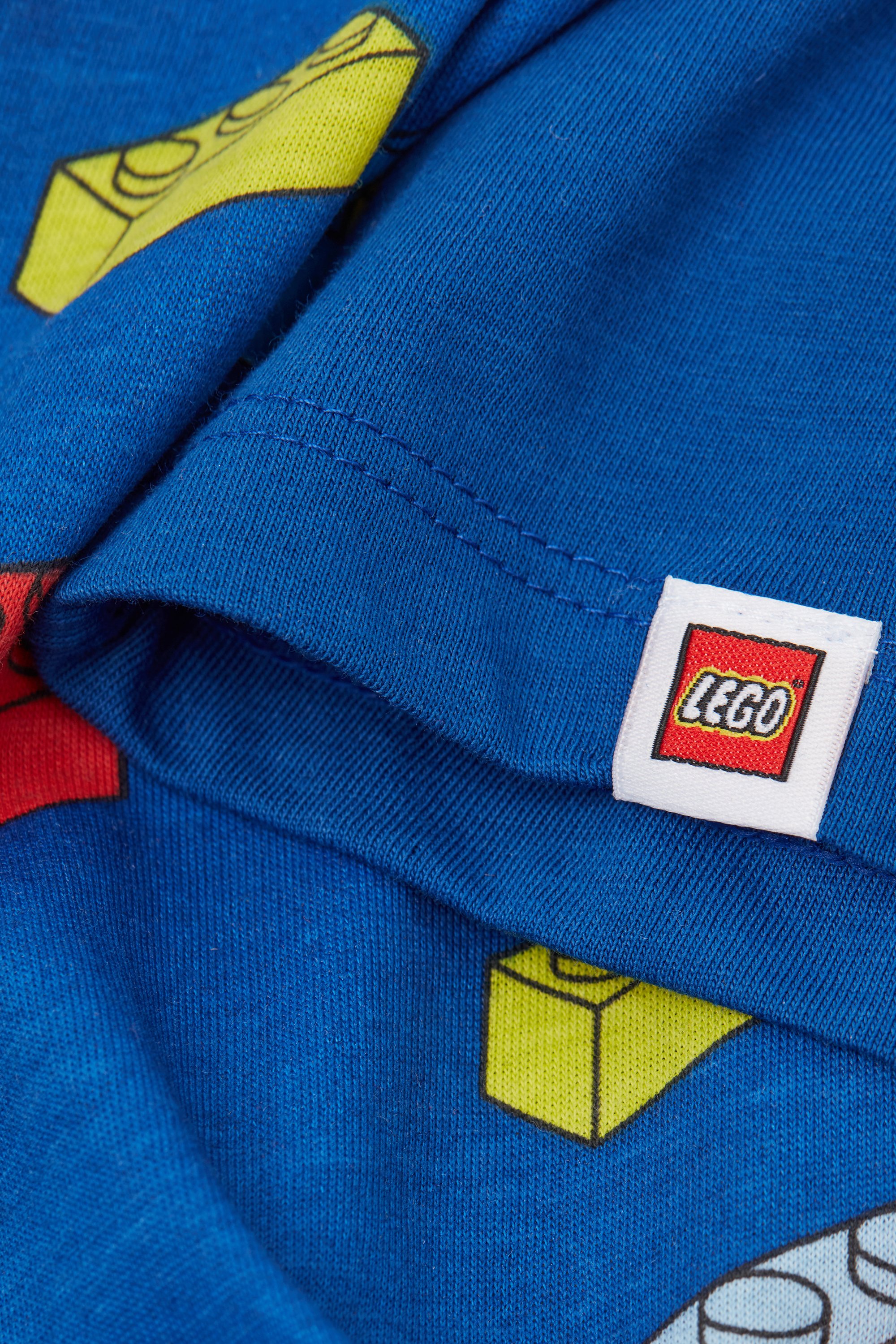 Boys’ Lego Print Long Cotton Pyjamas