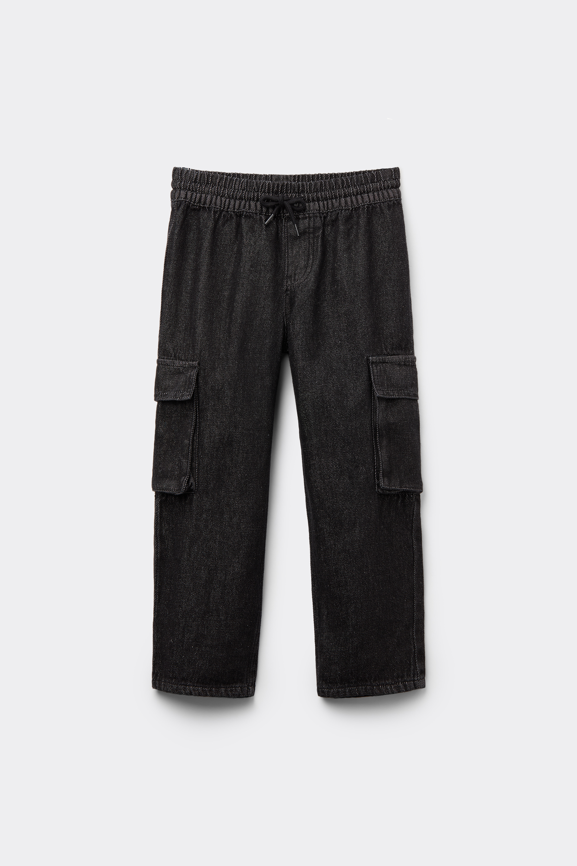 Boys’ Cargo Jeans with Drawstring