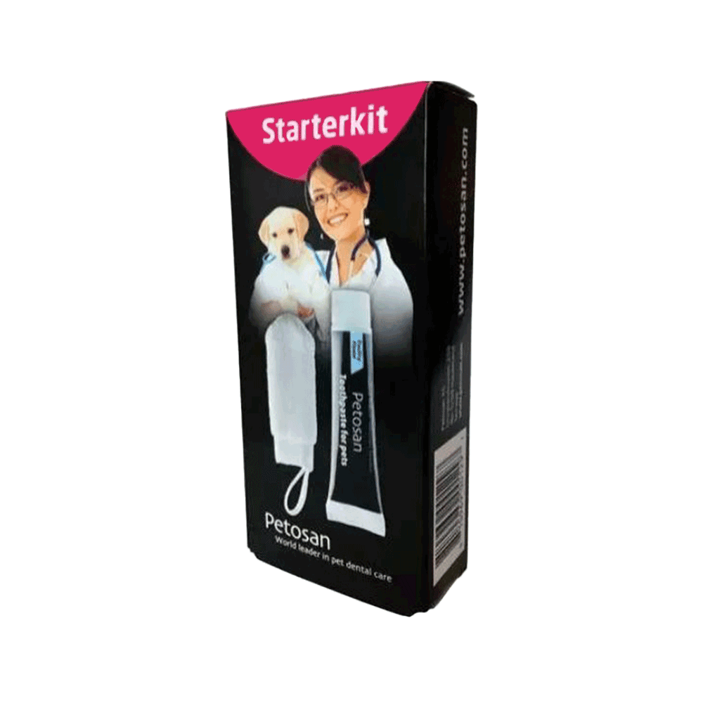 Petosan Starterkit - Toothpaste and Finger wipe