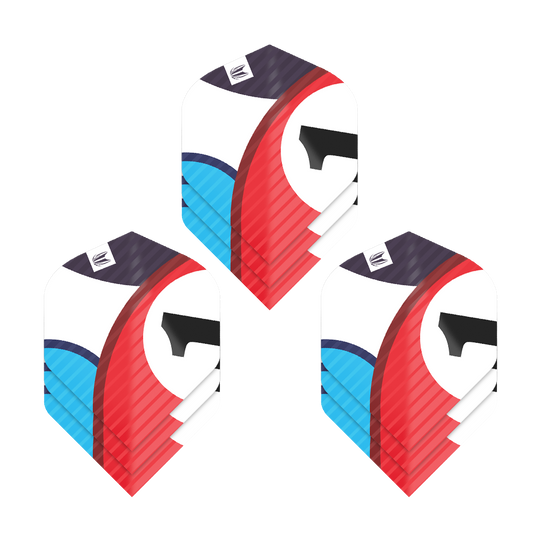 Target Pro Ultra Chicane Blue No2 Standard Flights - 3 sets