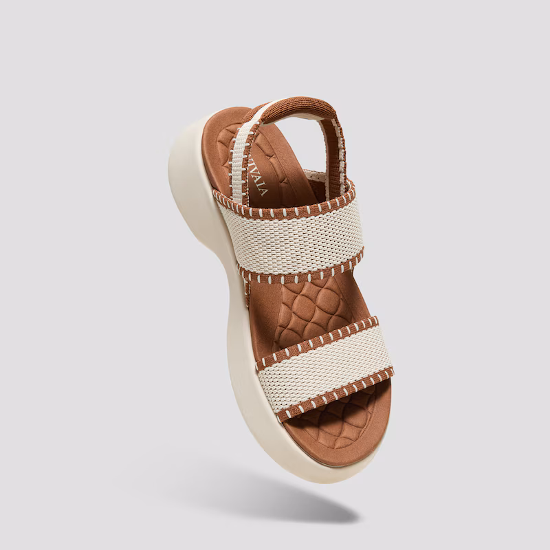 Round-Toe Walker Sandals (Kamber)