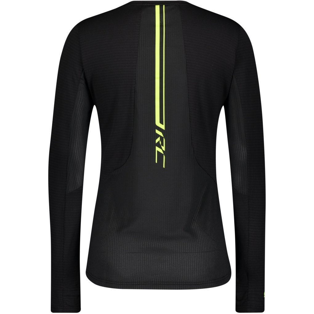SCOTT RC Run L/SL Women's Running Shirt - black/yellow