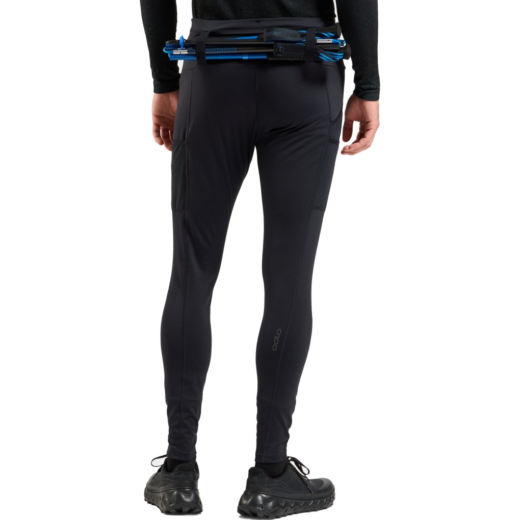 Odlo X-Alp Warm Cargo Trail Running Tights Men - black