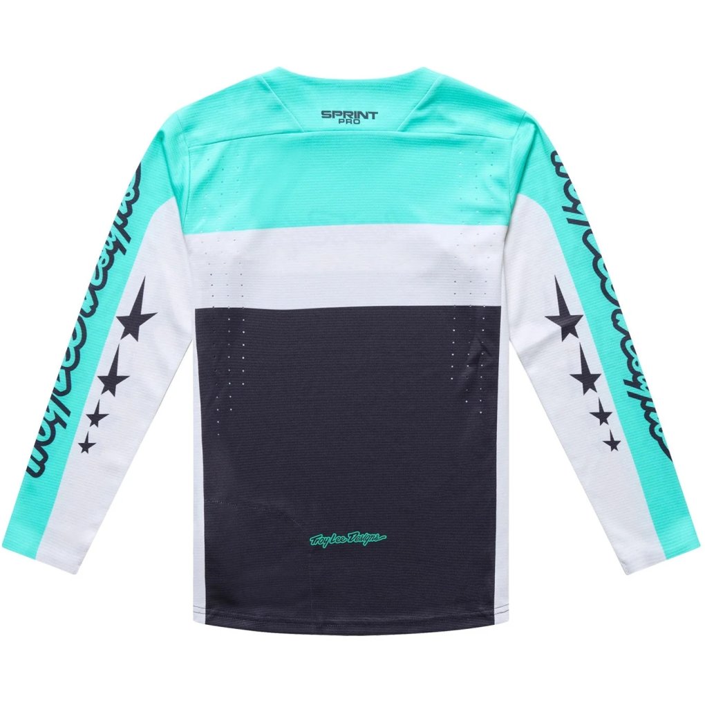 Troy Lee Designs Sprint Pro Long Sleeve Jersey Kids - YO Moto Carbon