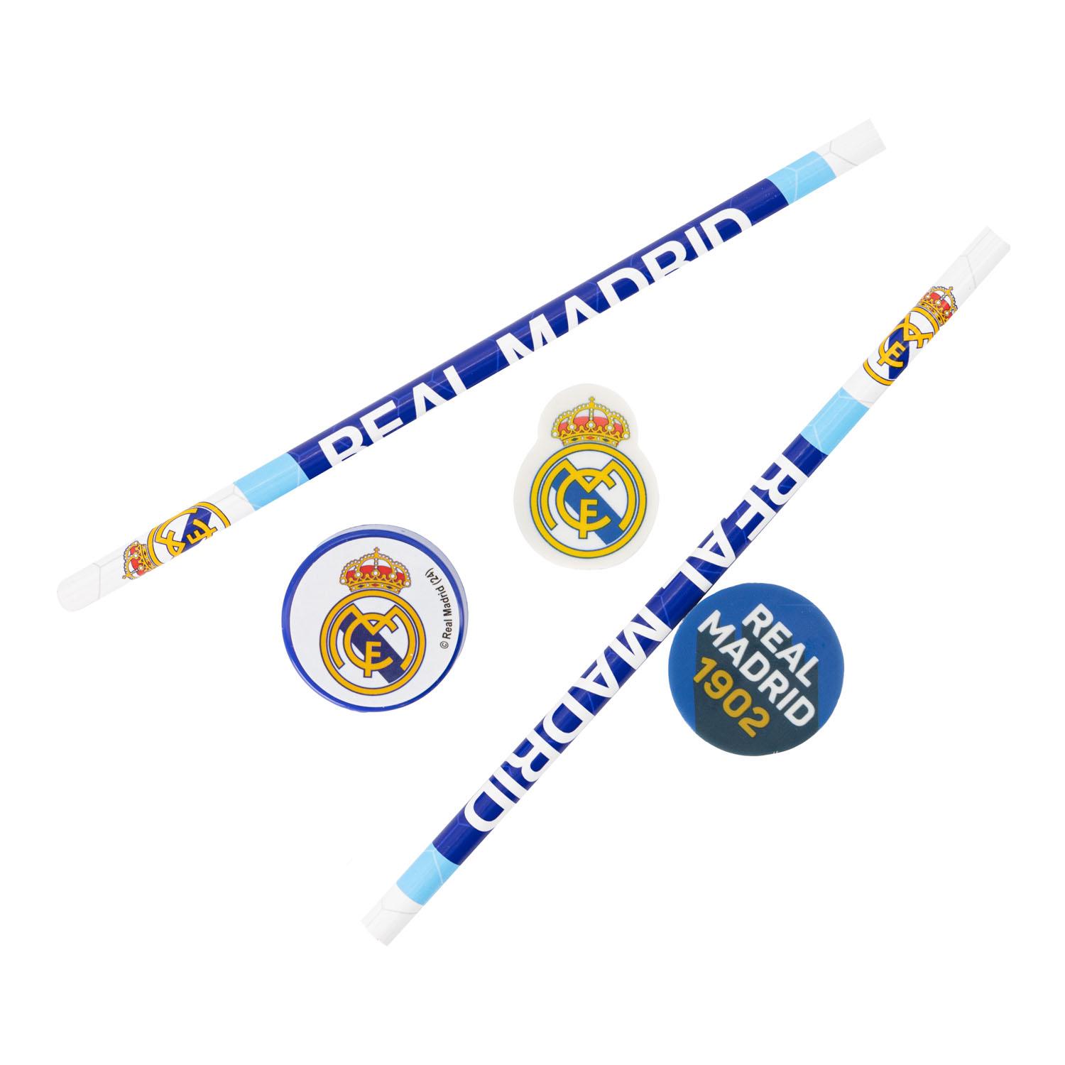 5 Piece Stationery Set Real Madrid