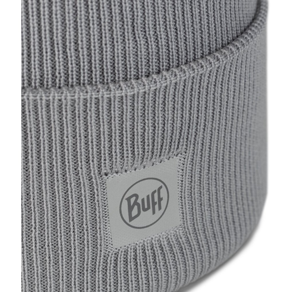 Buff® CrossKnit Beanie - Solid Light Grey