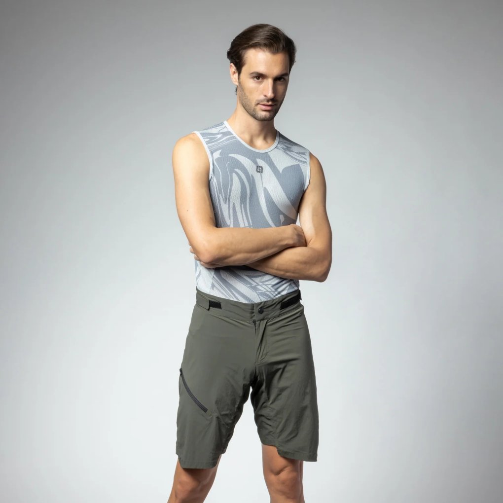 Alé OFF ROAD - GRAVEL Overland Shorts Men - olive
