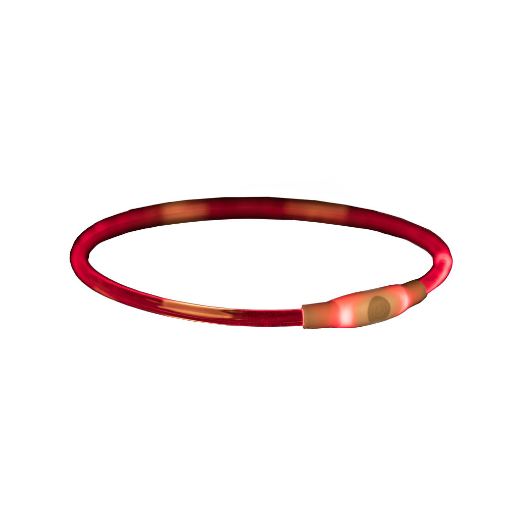 Trixie Flash Light Ring Green - L / XL