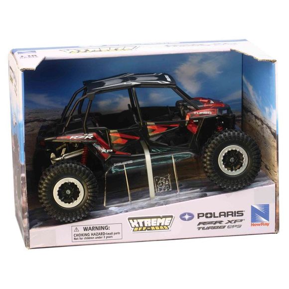 Newray Polaris RZR XP 4 1000 UTV Miniature - 1/18 Scale - BlackRef: NRY0029 / 57976