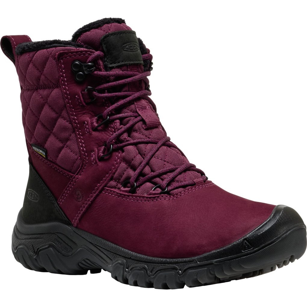 KEEN Greta II Waterproof Boots Women - Fig/Black
