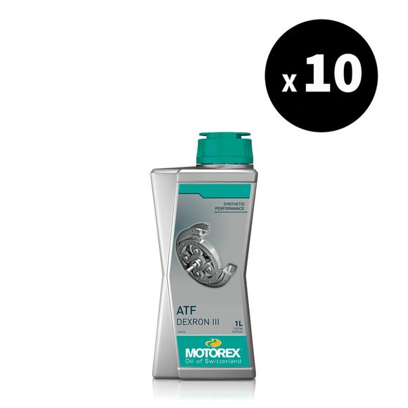 Huile de boite Motorex ATF Dexron III Gear Oil - 10x1L UniverselRef : MX00144A / 3032300