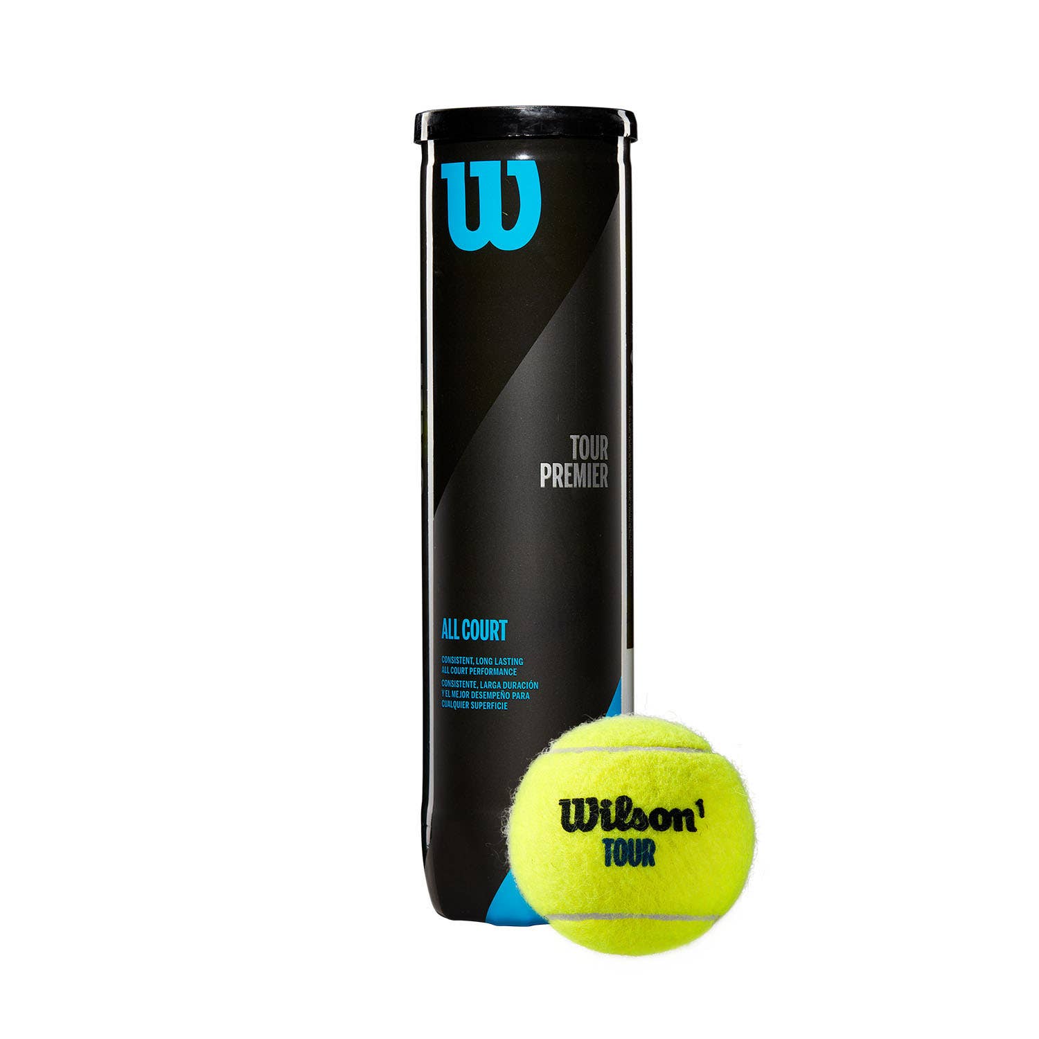 4-BALL CAN OF WILSON TOUR PREMIER ALL COURT