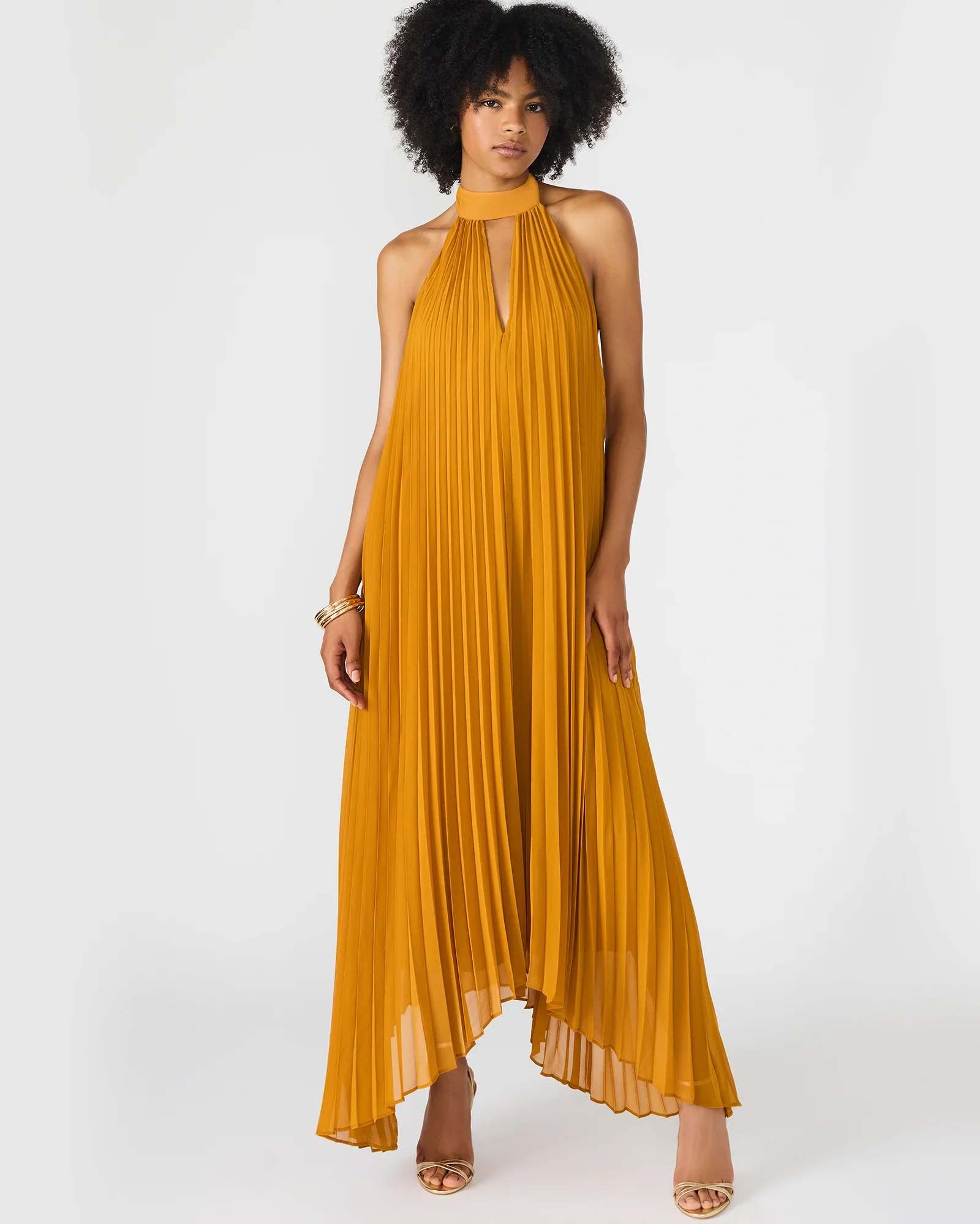 Maraya Dress Tuscan Gold