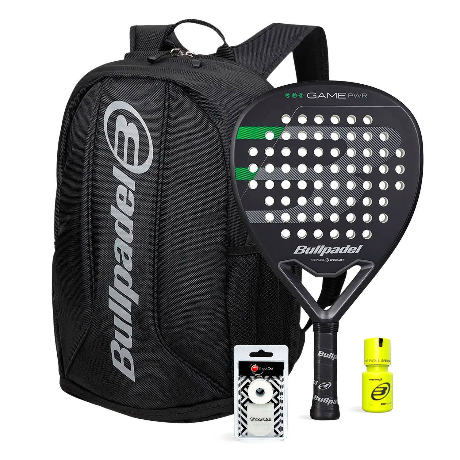 PACK BULLPDEL GAME PWR BAG AVANT 2 DRY GRIP