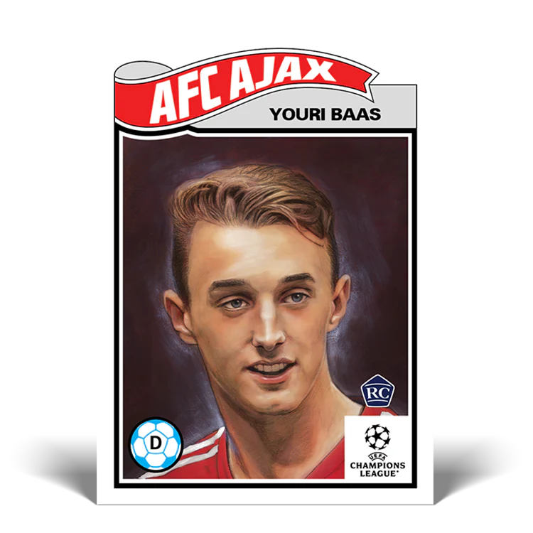 Topps UK - UCC Living Set Card #555 - Youri Baas