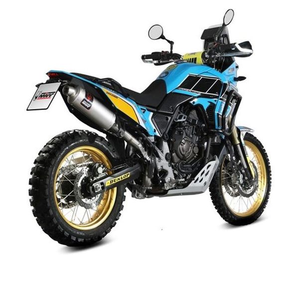 Mivv dakar stainless steel silencer - greyRef: MV9887 / 1113738001