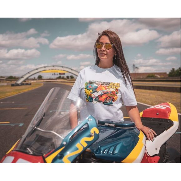 Bol d'Or 78 POSTER Short Sleeve T-Shirt - White / BlackRef: BDO0002