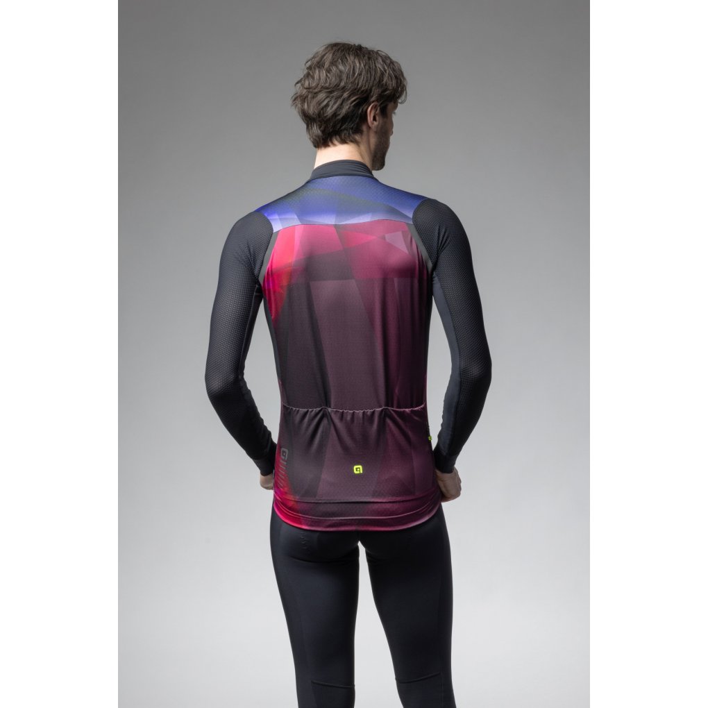 Alé R-EV1 Quick Longsleeve Jersey Men - bordeaux