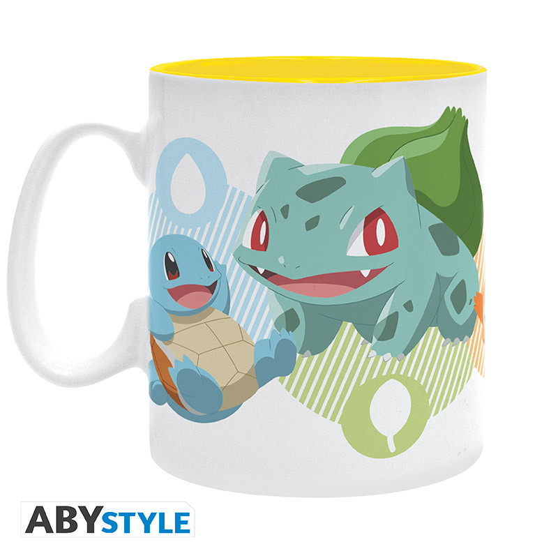 POKEMON Mug Pikachu and starters Big size