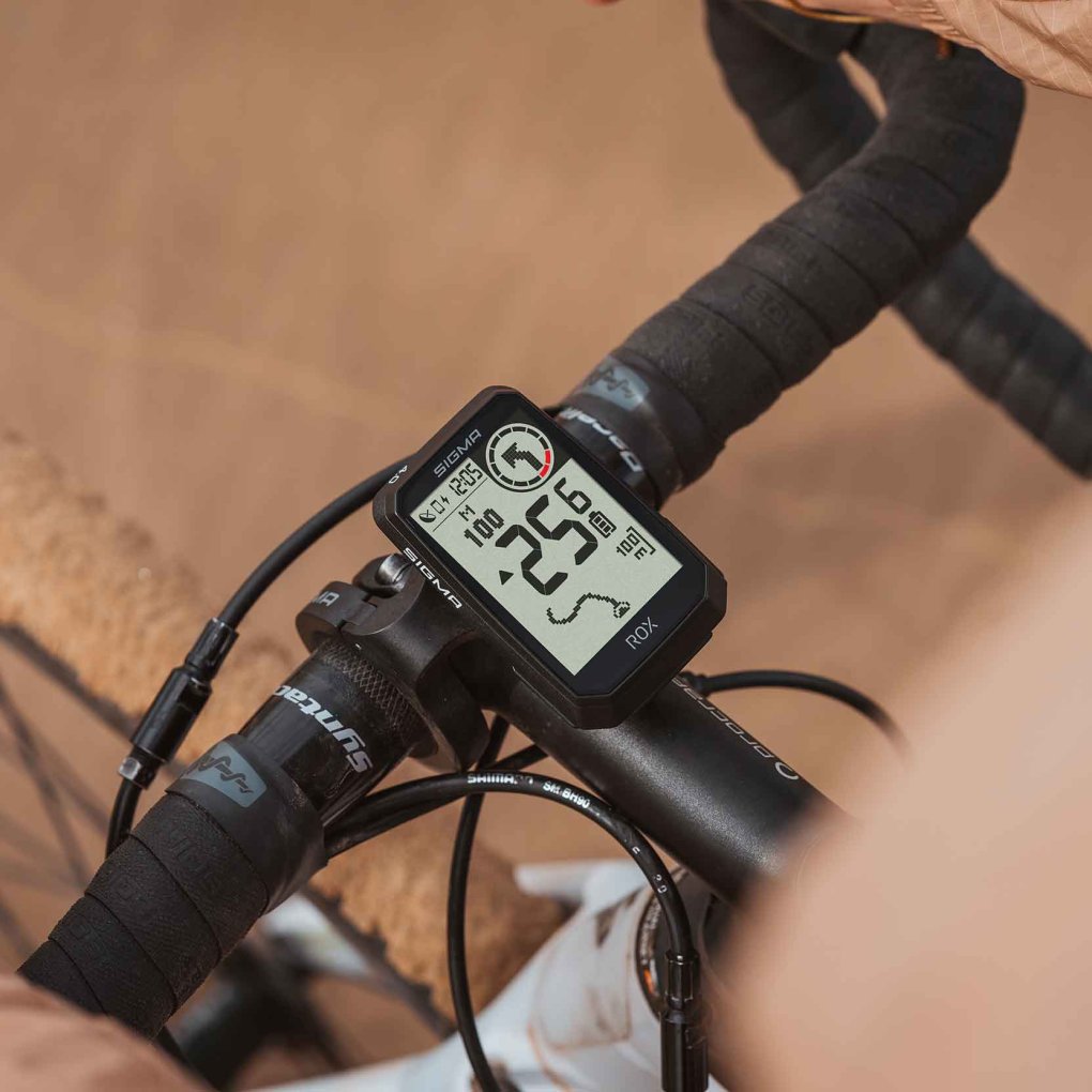 SIGMA ROX 4.0 Endurance GPS Cycle Computer - white
