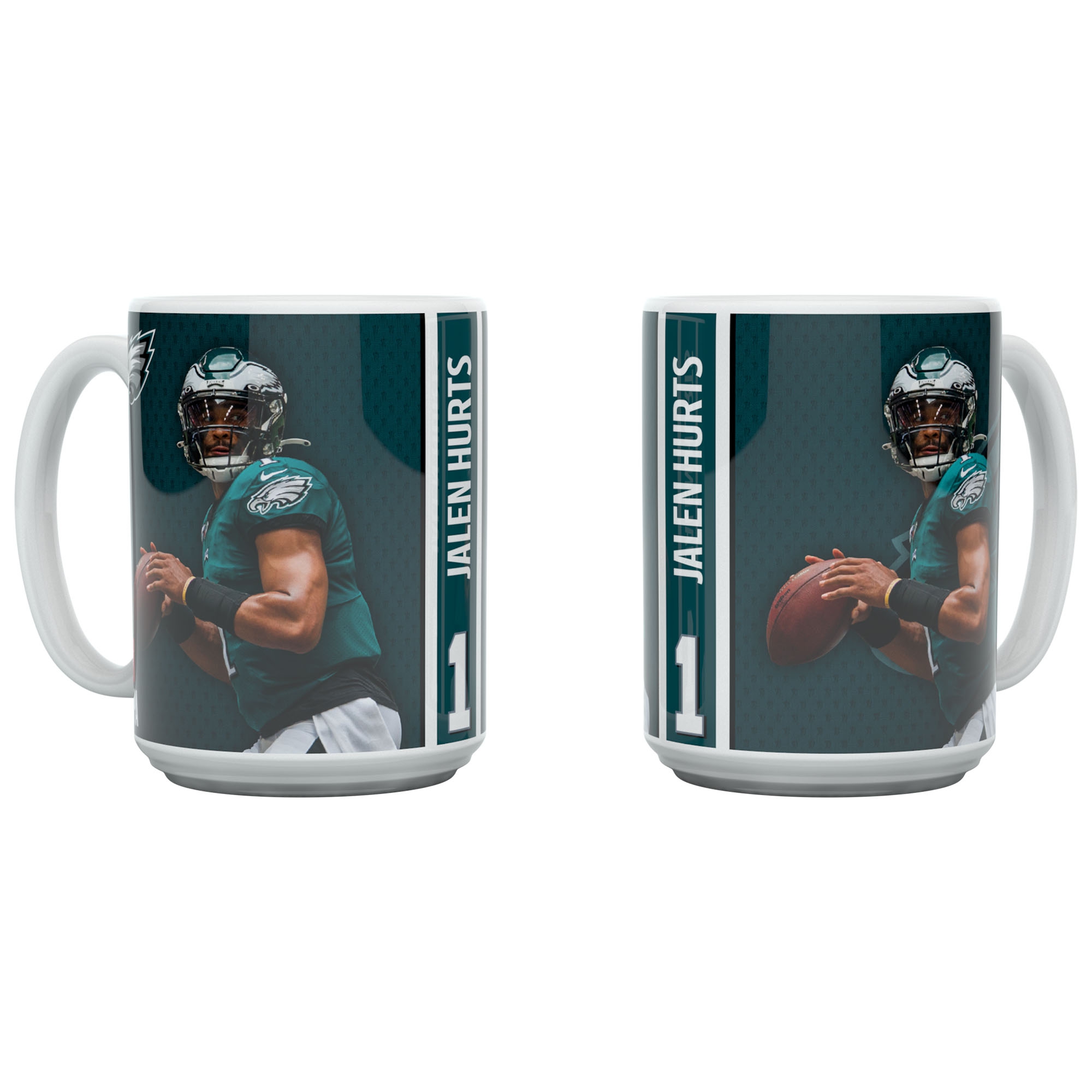 Jalen Hurts Philadelphia Eagles Jumbo Mug (450 ml)