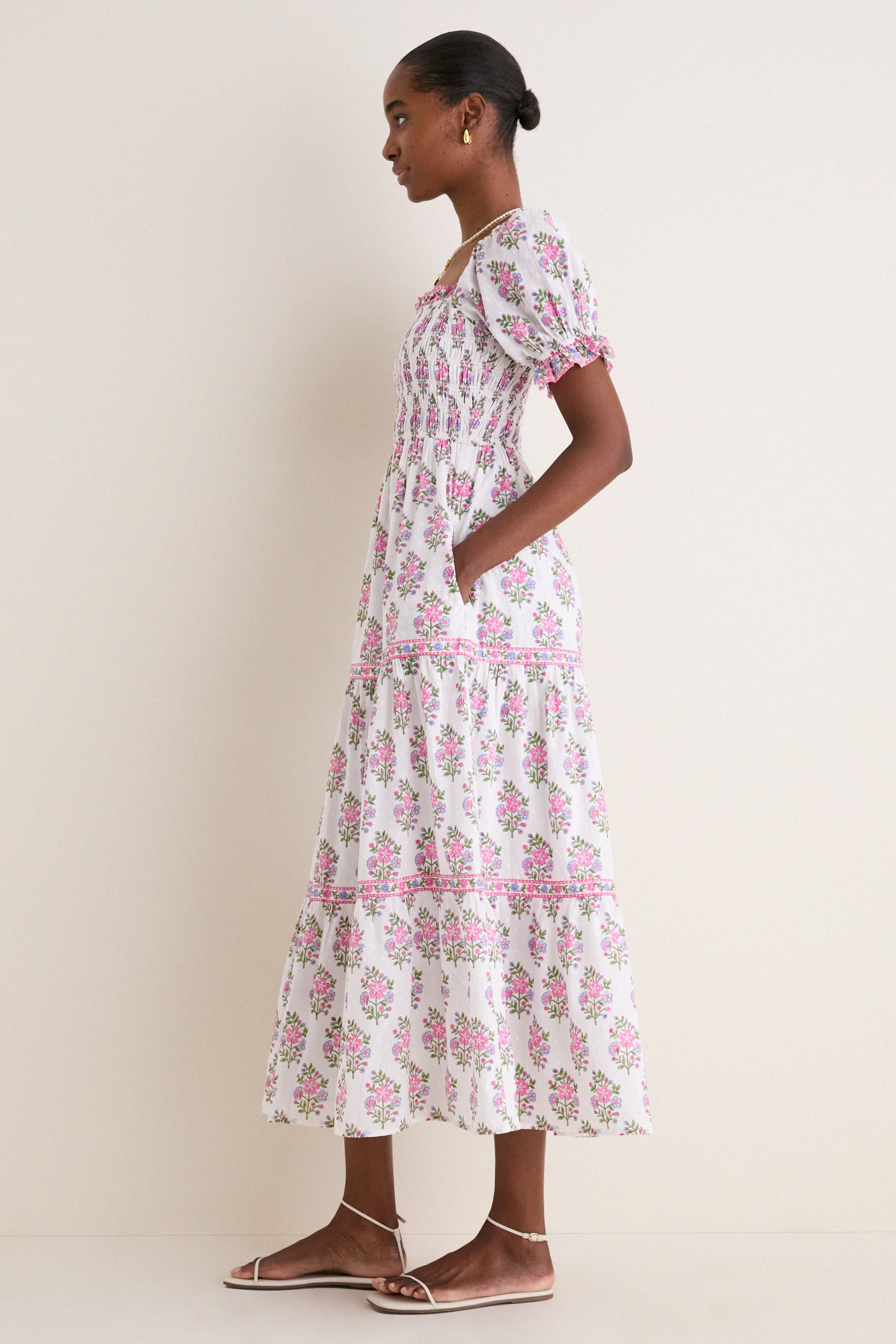 Schiffly Folk Posey Palermo Dress