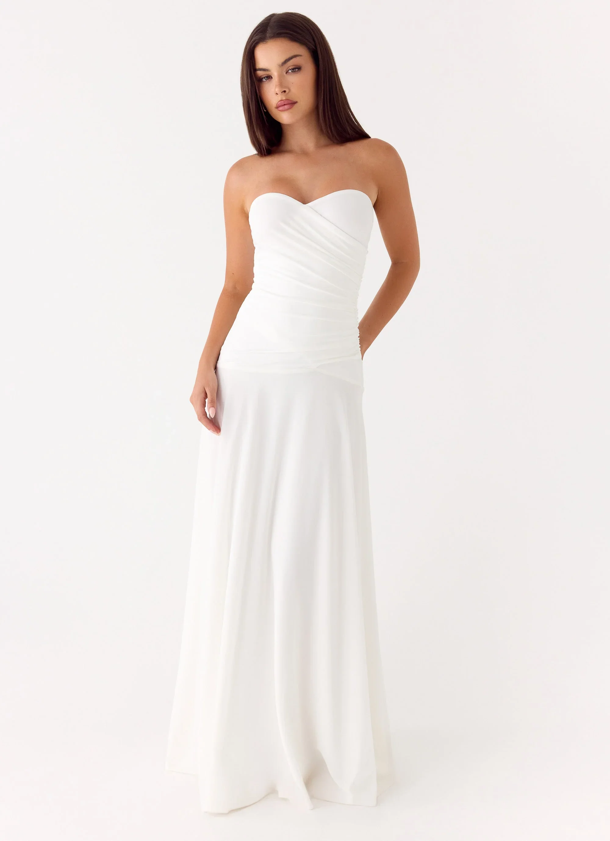 Ruben Maxi Dress - White