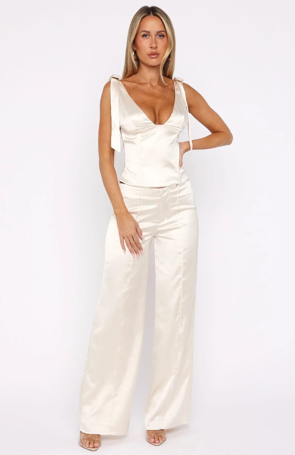 Keep It Lit Pants Pearl