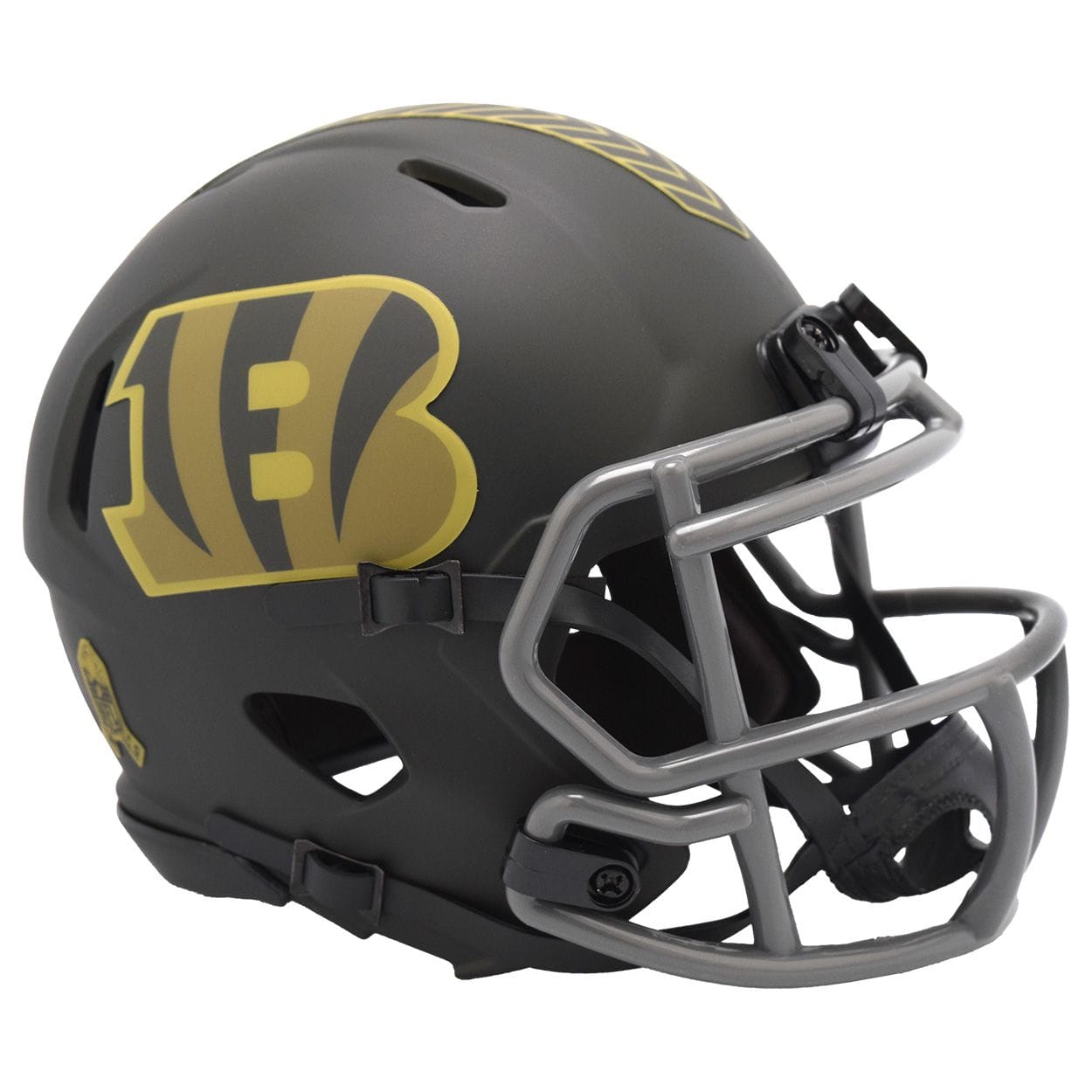 Cincinnati Bengals 2025 Salute to Service NFL Speed Mini Helmet