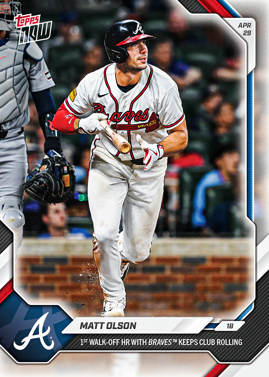 Matt Olson - 2026 MLB Topps NOW® - Card 140 - PR: 710