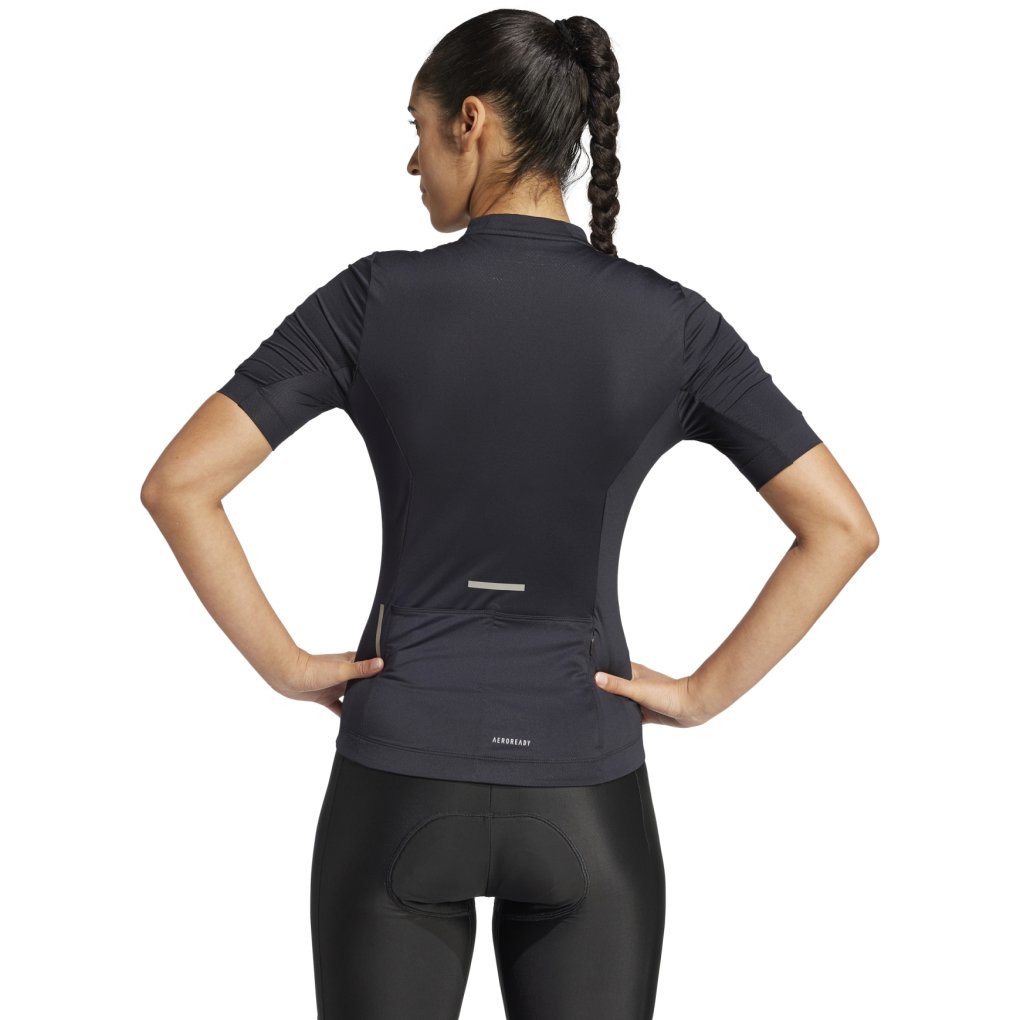 adidas Tempo 3-Stripes Cycling Jersey Women - black JD7176