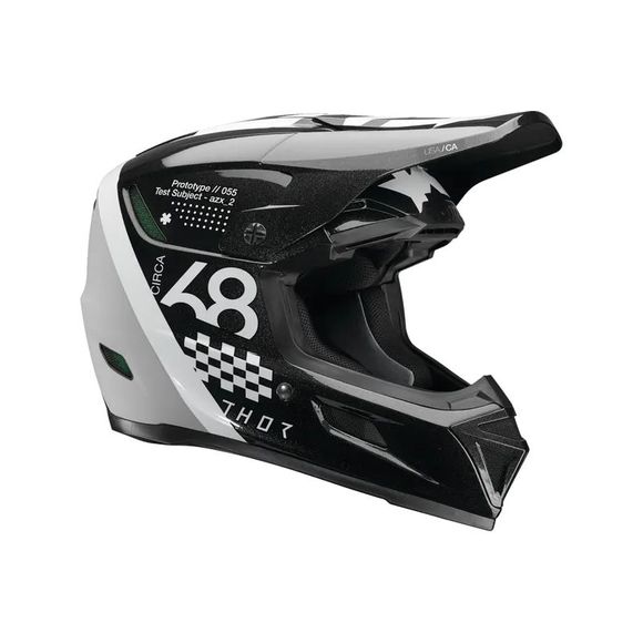 Thor REFLEX cross helmet - SPORT RIOT 2026 - Black / WhiteRef: TO3331