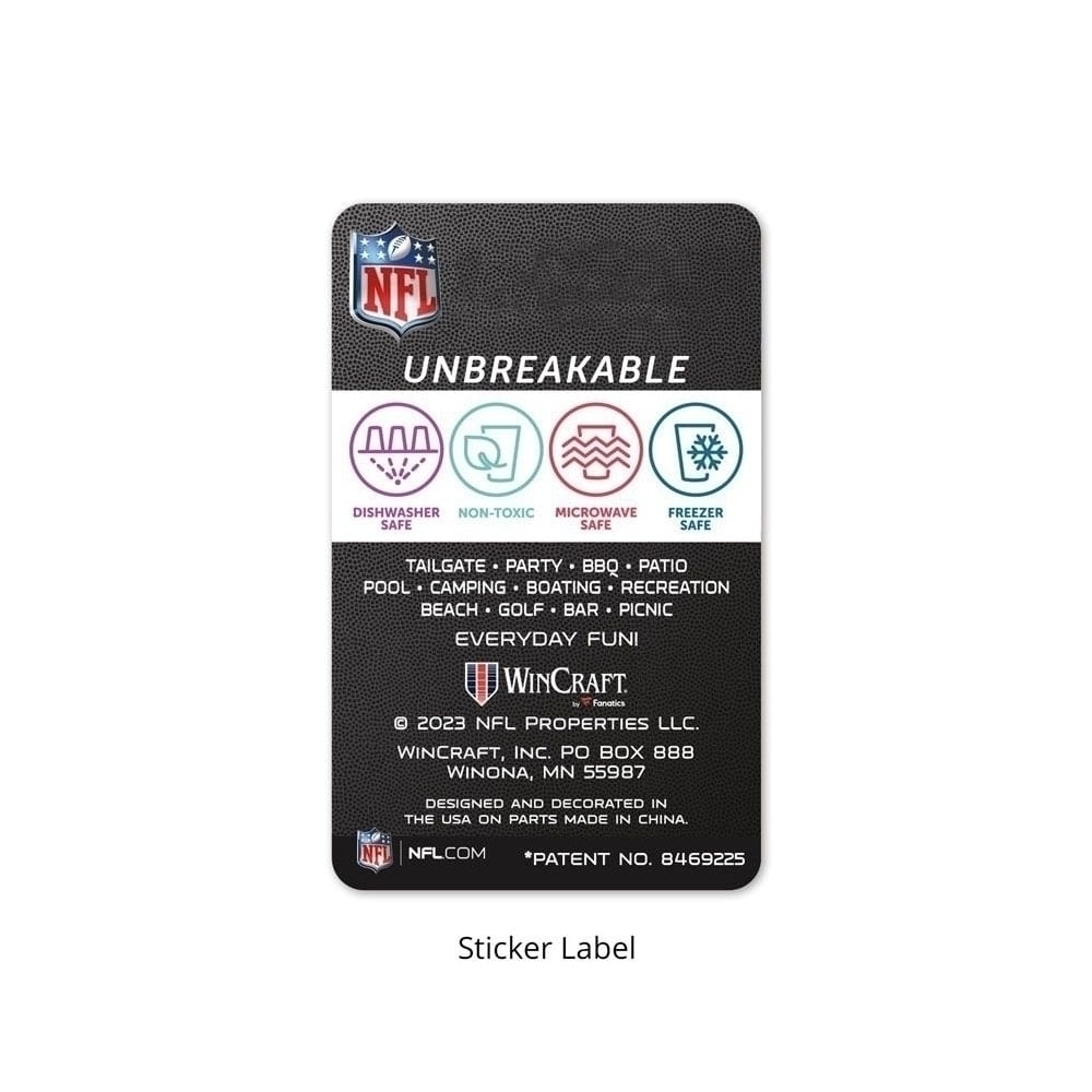Miami Dolphins Icicle Silicone NFL Pint Glass