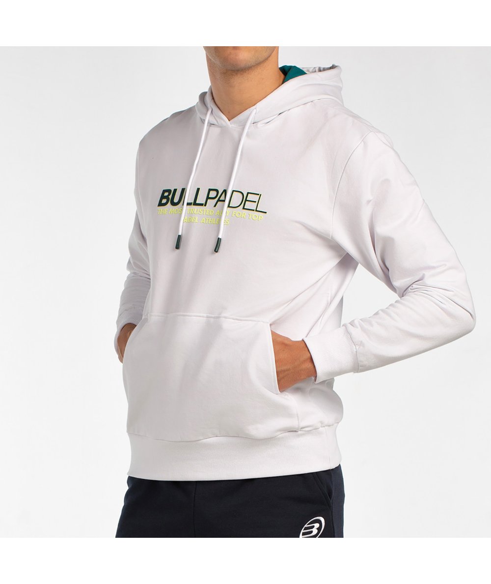 BULLPADEL BOYEN WHITE SWEATSHIRT