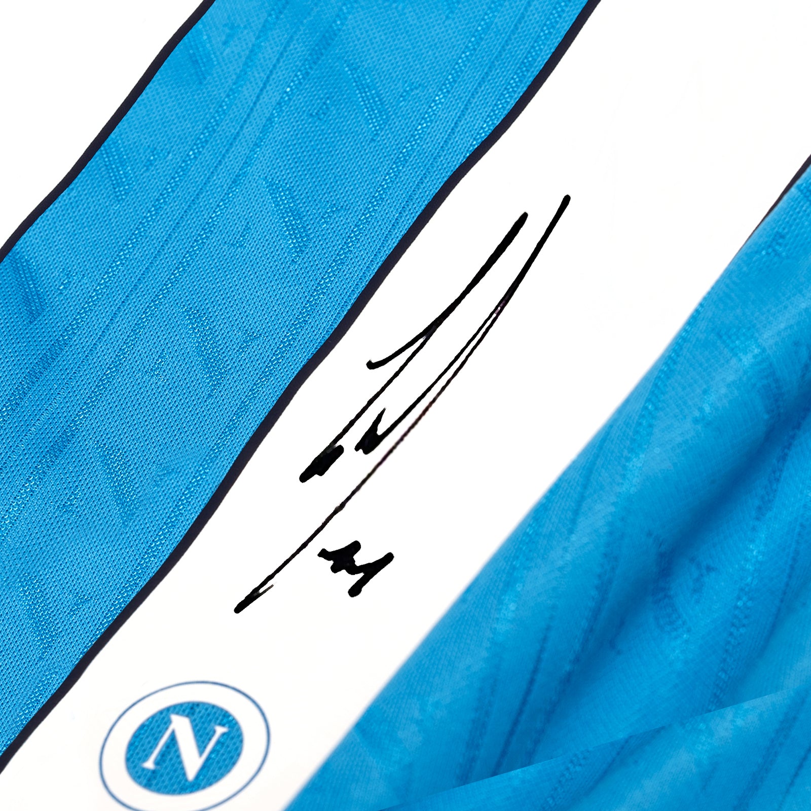 SSC Napoli Match Jersey Home 2025/2026 Signed by De Bruyne in Premium Box
