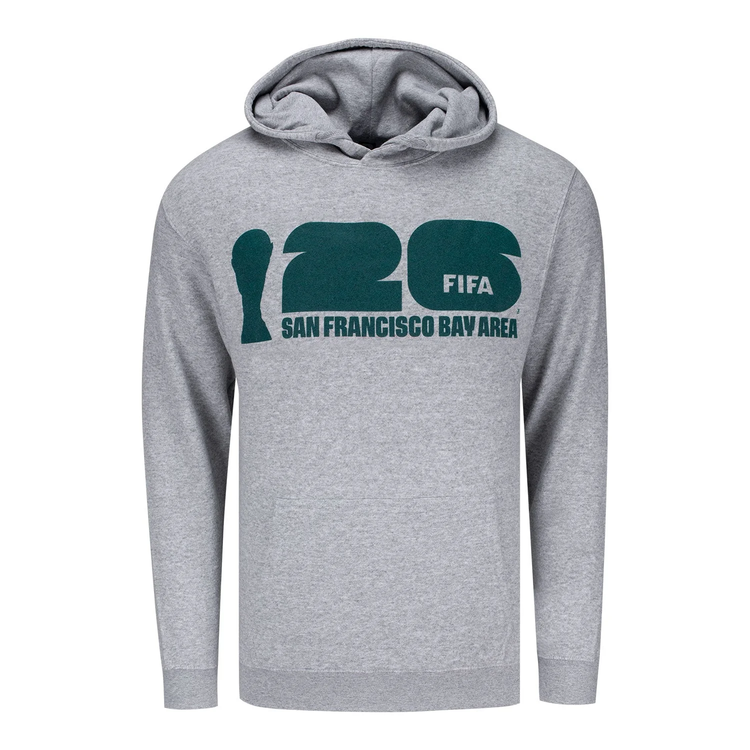 2026 Soccer Fan Collection San Francisco Bay Area Grey Hoodie - Unisex