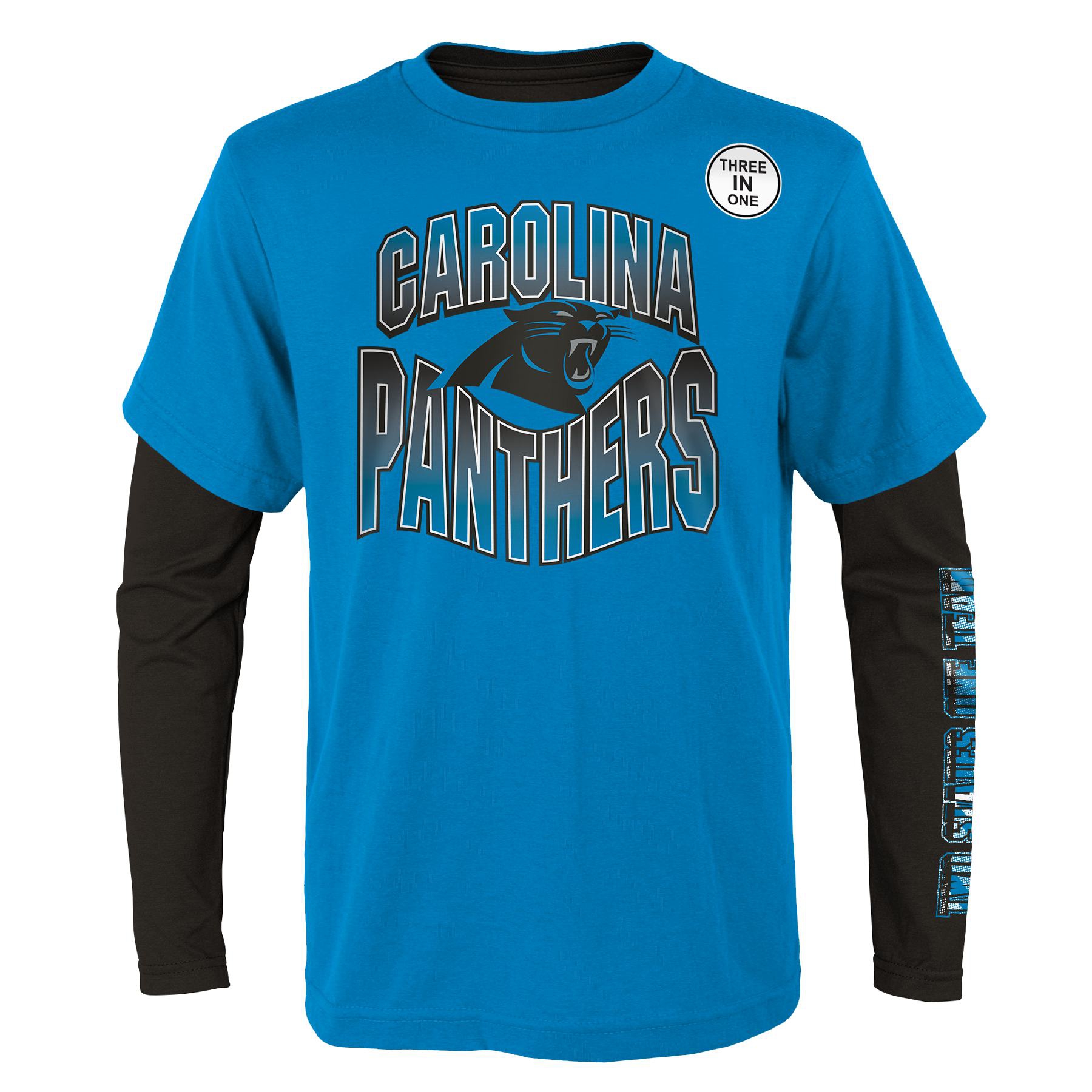 Carolina Panthers Game Day 3-in-1 Combo NFL Shirt (YOUTH)