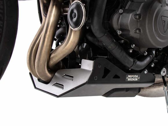 Hepco & Becker engine guard - black/silverTRIUMPH 660 TRIDENT 660 - 2021 - 2024Ref: Hbe06602A / 8107612 00 91