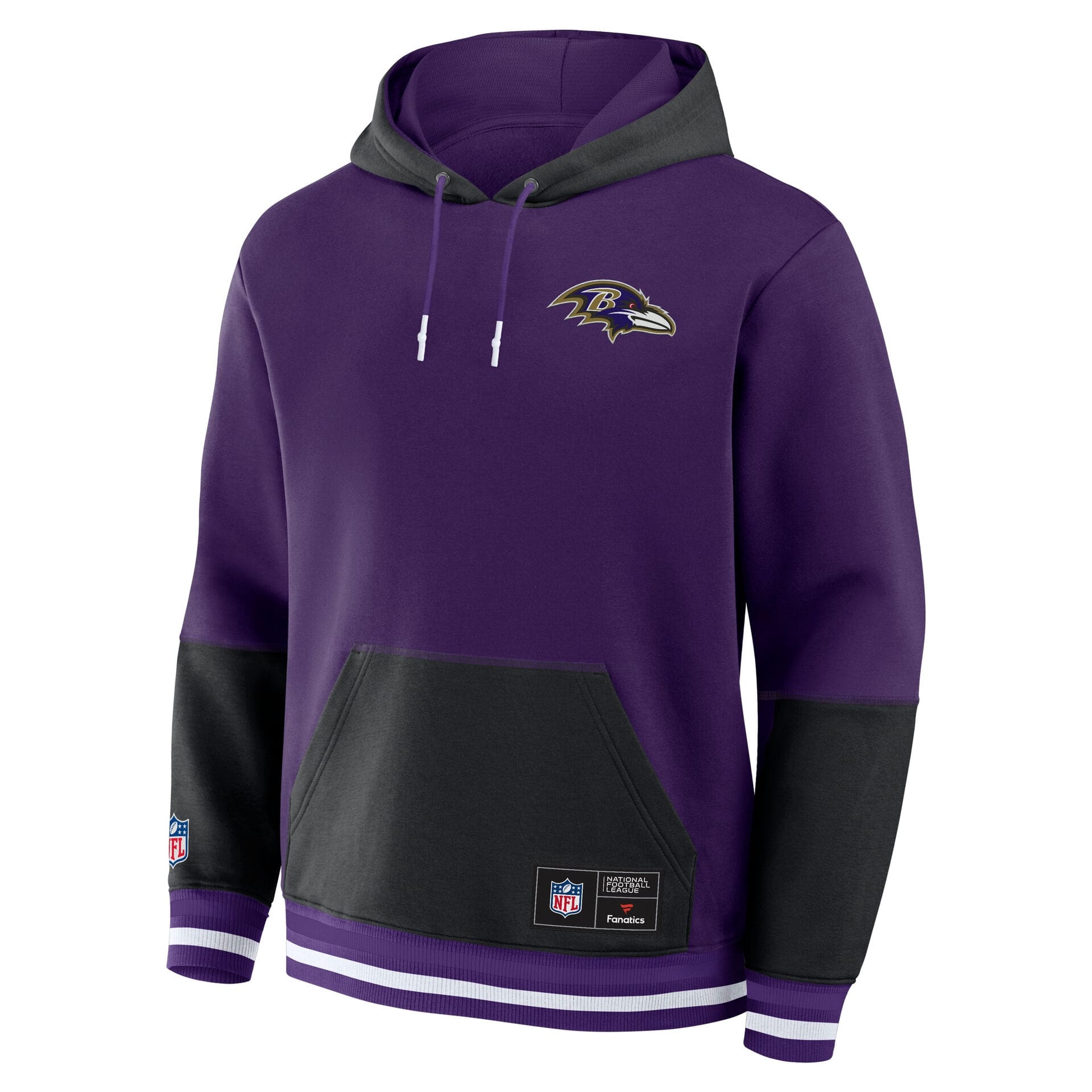 Baltimore Ravens Foundation NFL Hoodie Purple