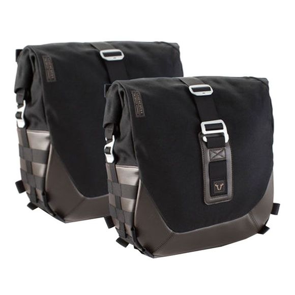SW-MOTECH LS2 saddlebags (2 x 13.5 liters) Universal - Black / BrownRef: bc.hta.00.403.20100
