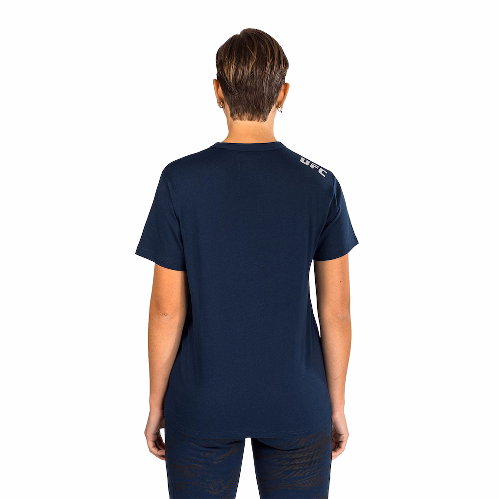 Women's UFC Fusion by Venum Navy Fight Week Plain T-Shirt