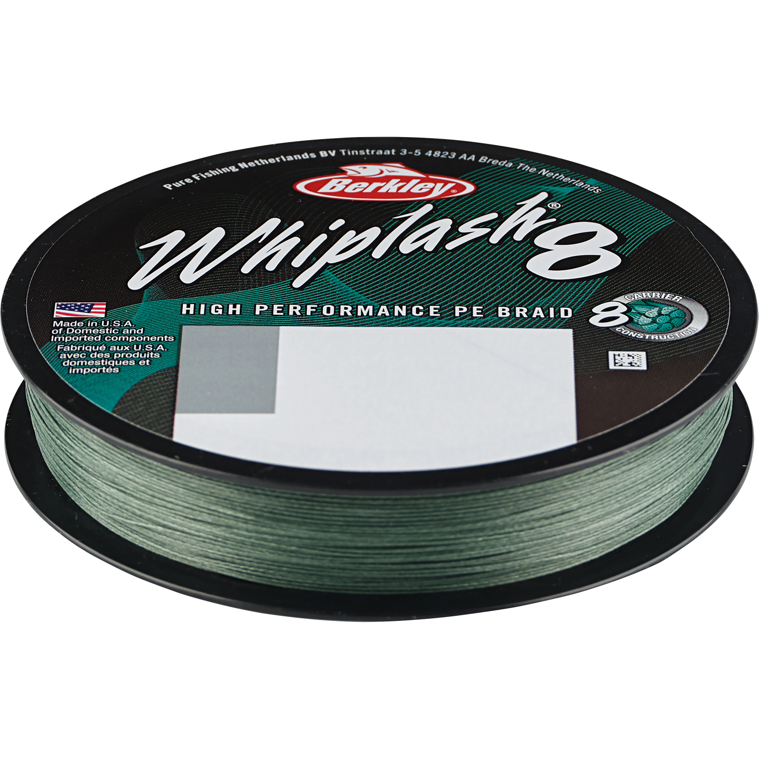 Berkley Fishing line Whiplash8 (green, 150 m)