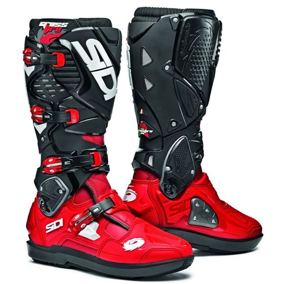 Bottes cross Sidi CROSSFIRE 3 SRS 2025 - Rouge / NoirRef : SID0159