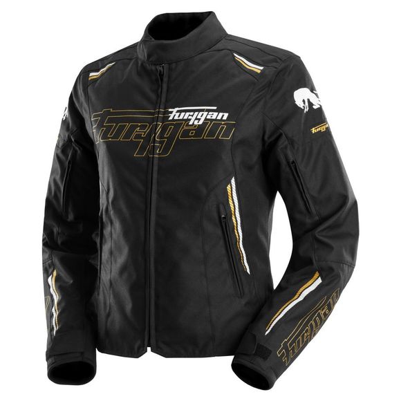 Furygan Agata Motorcycle Jacket - Black / WhiteRef: FU1482