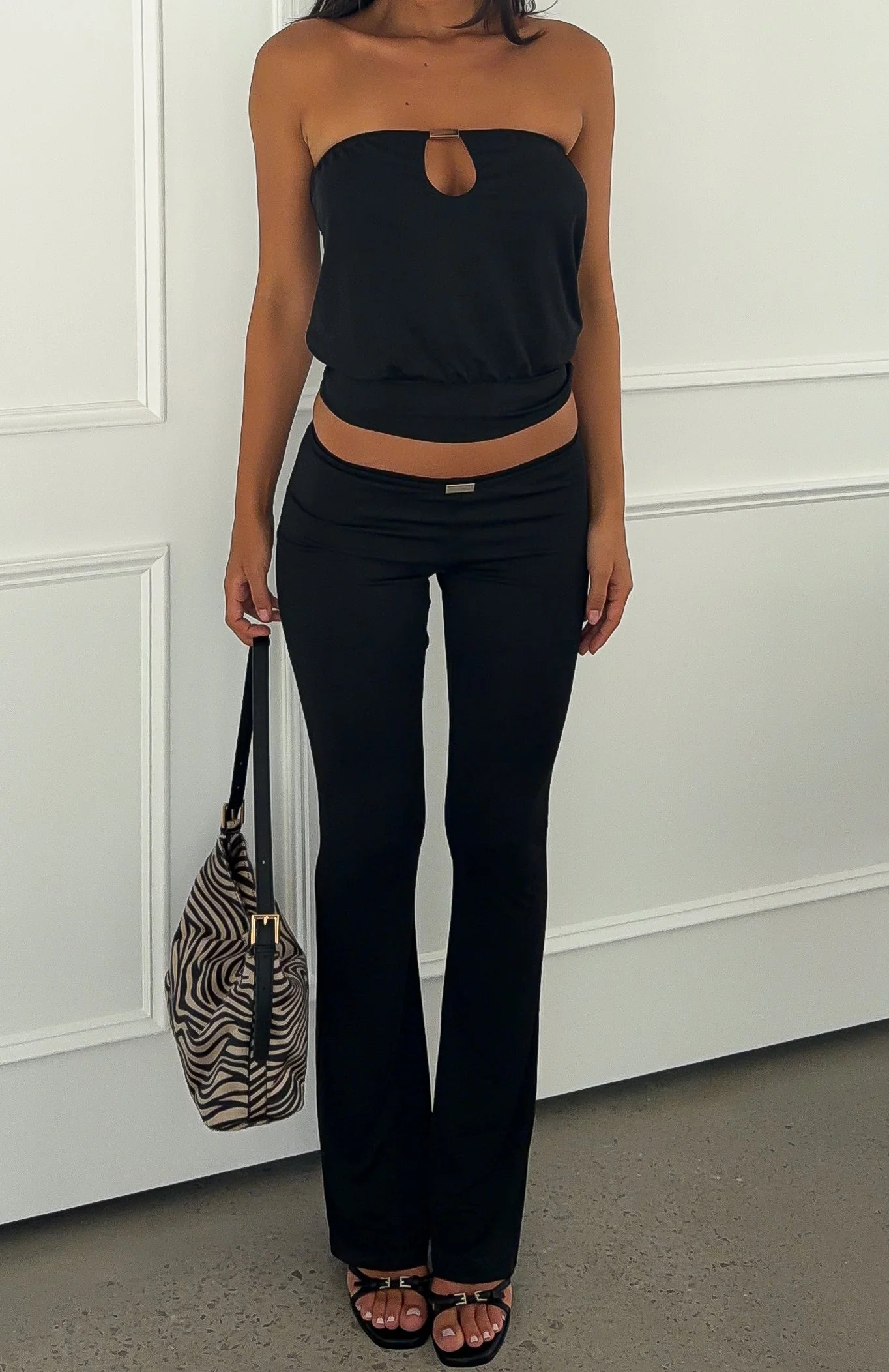 Divas Only Pants Black