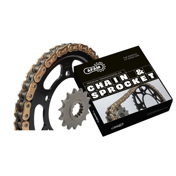 AFAM 520 Chain Kit Original Steel TypeRef: Aa0197 / Kit105922